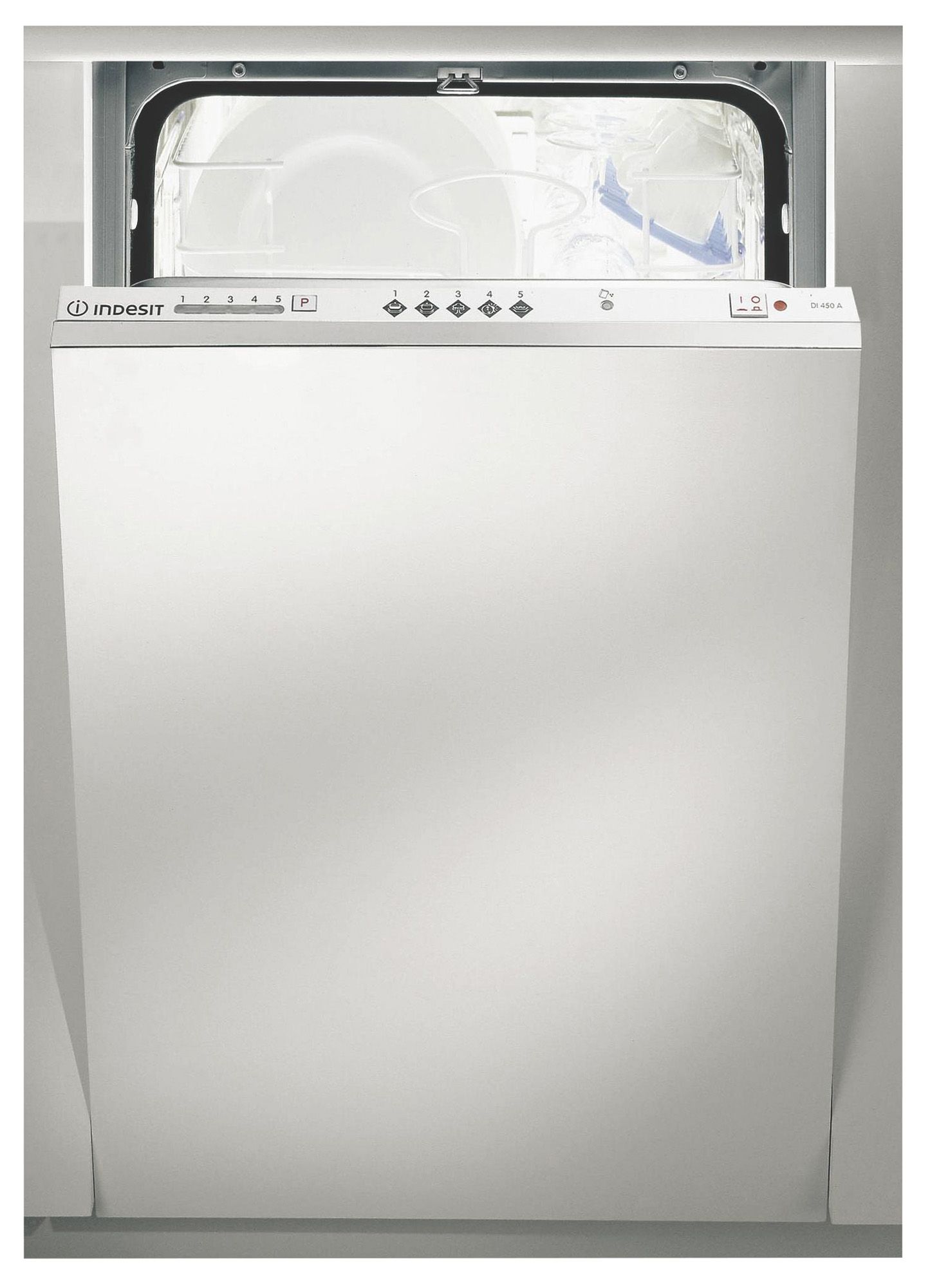 indesit dis04 integrated slimline dishwasher