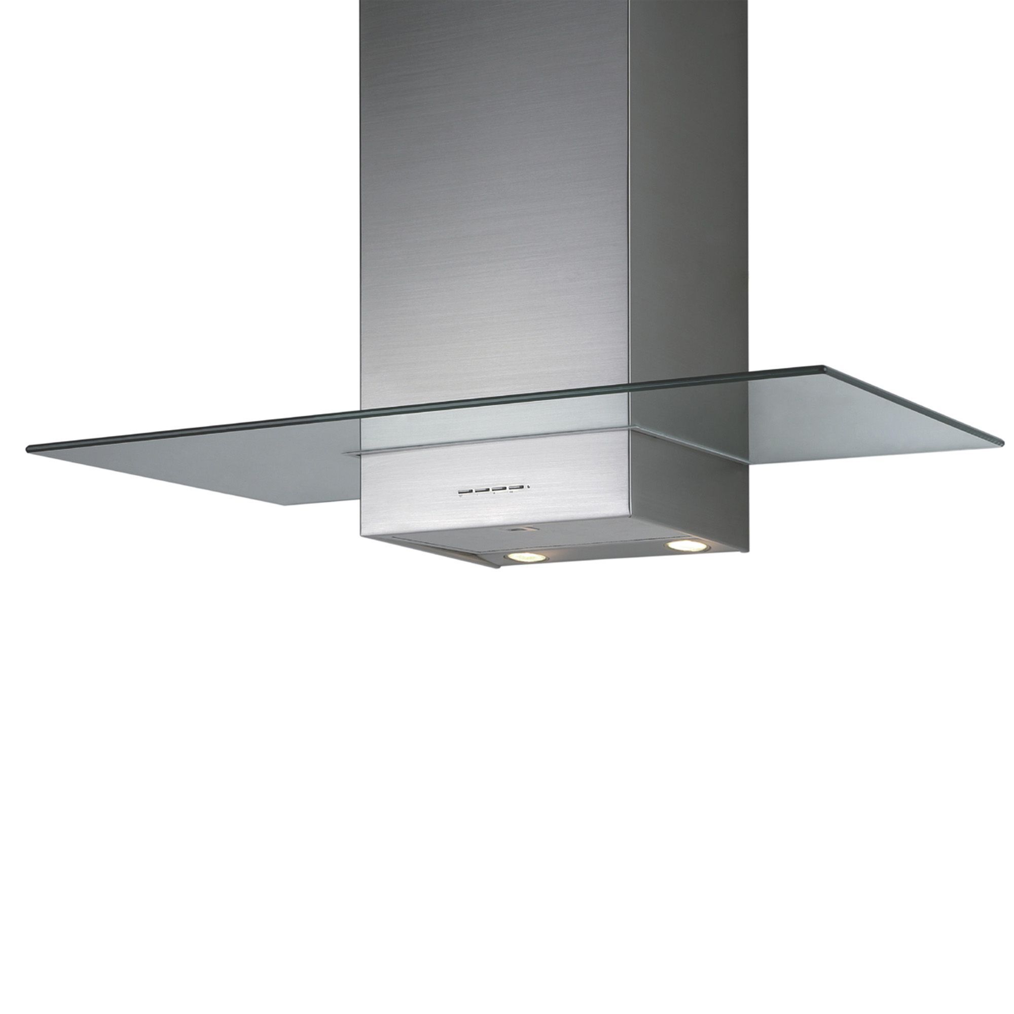 Designair ORION90 Stainless Steel Flat Glass Cooker Hood, (W) 900mm