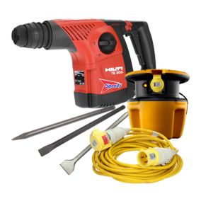 850W 110-240V Corded SDS+ Demolition breaker bundle - Weekend hire