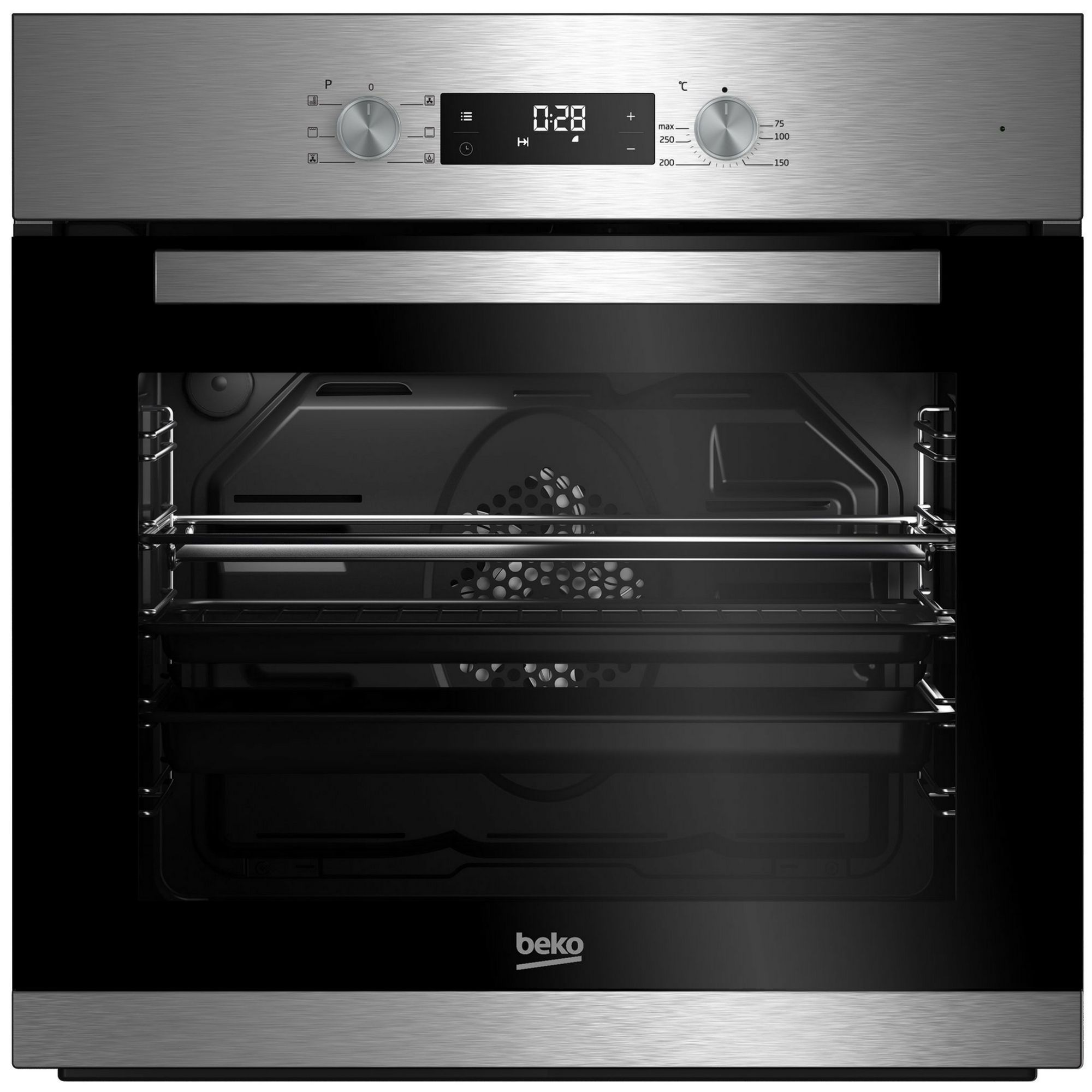 Beko BQE22300X Black &amp; stainless steel Electric 