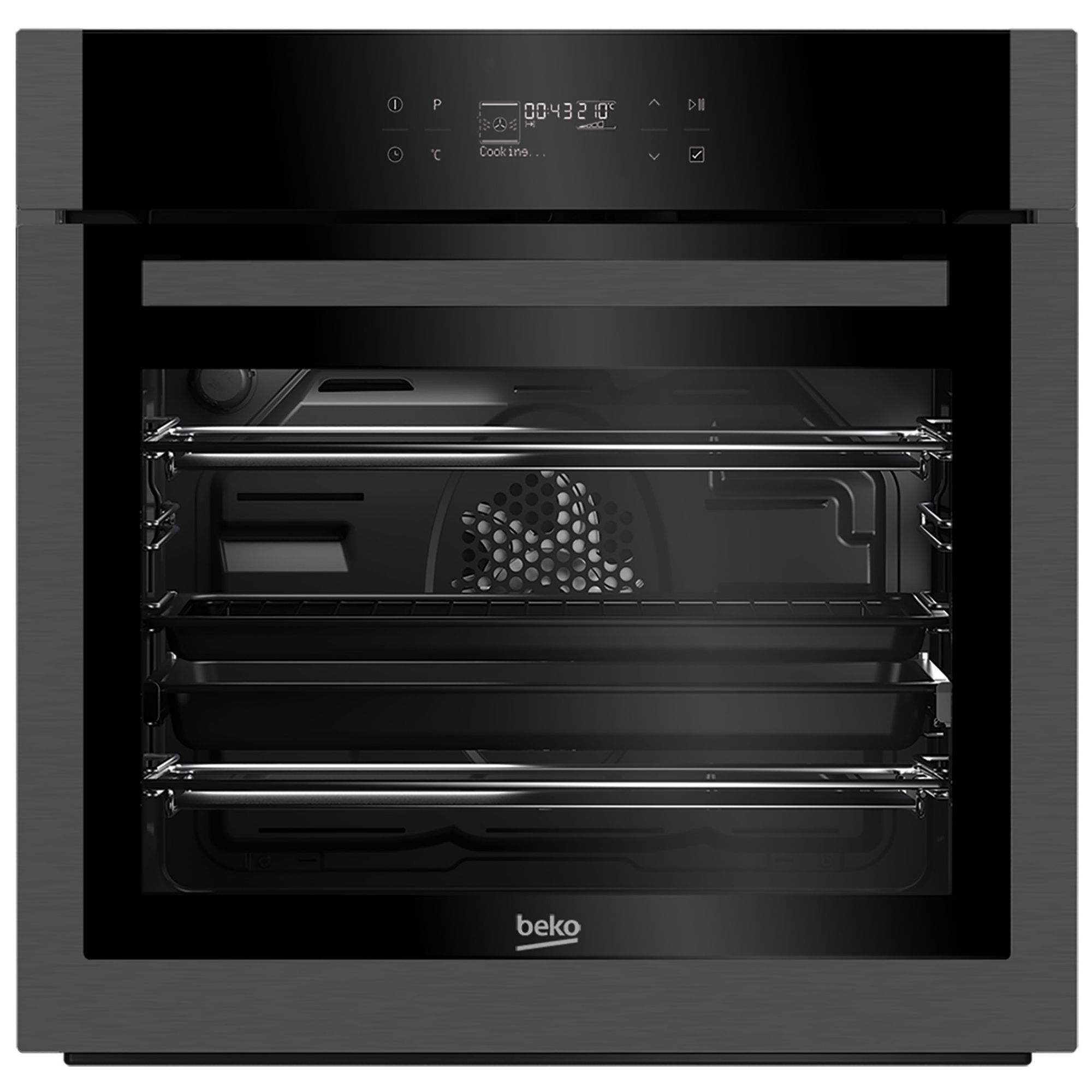 Beko BQM29500DXC Black Electric Oven Departments DIY at B&Q