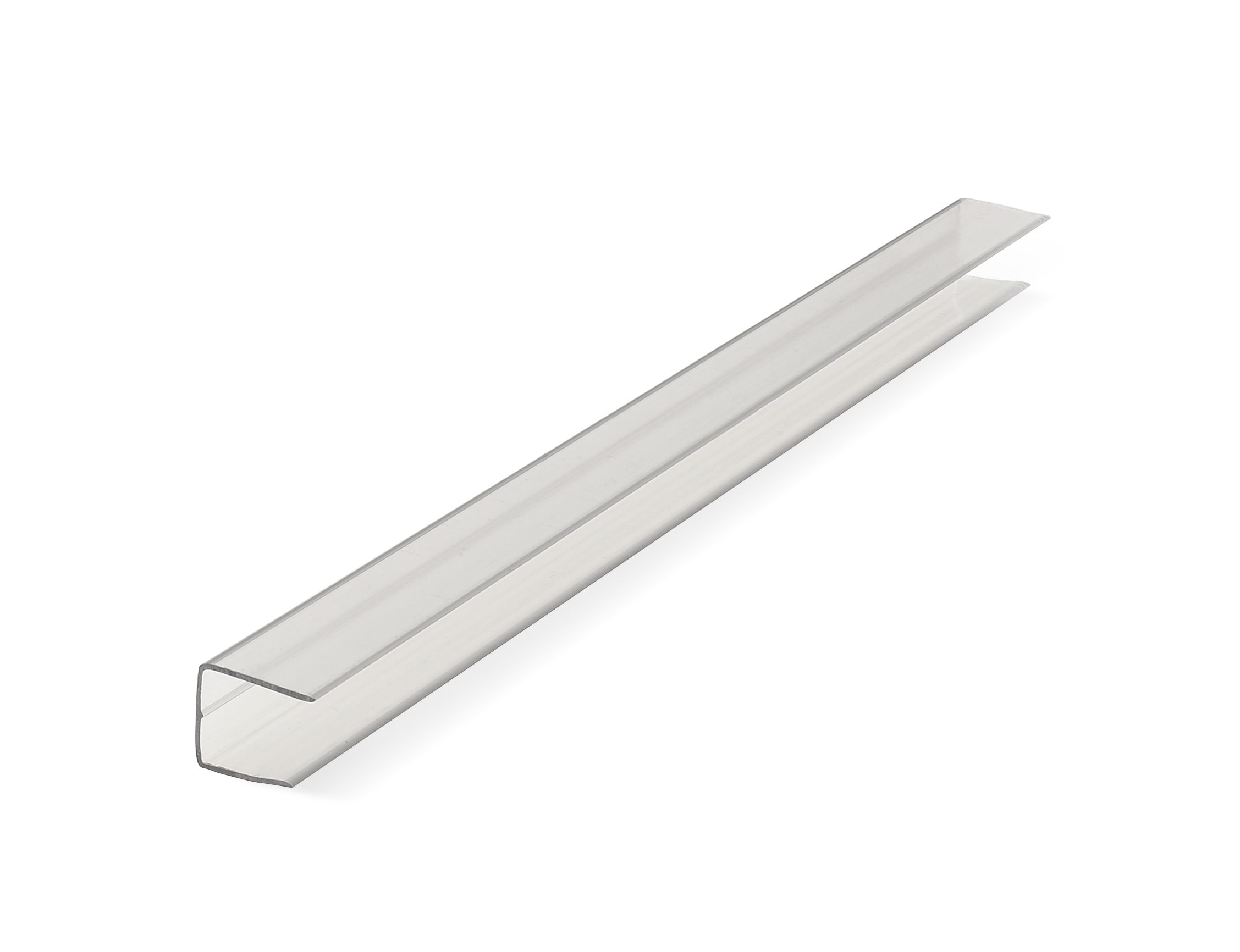 Polycarbonate Roof edging trim 2m x 160mm Departments DIY at B&Q