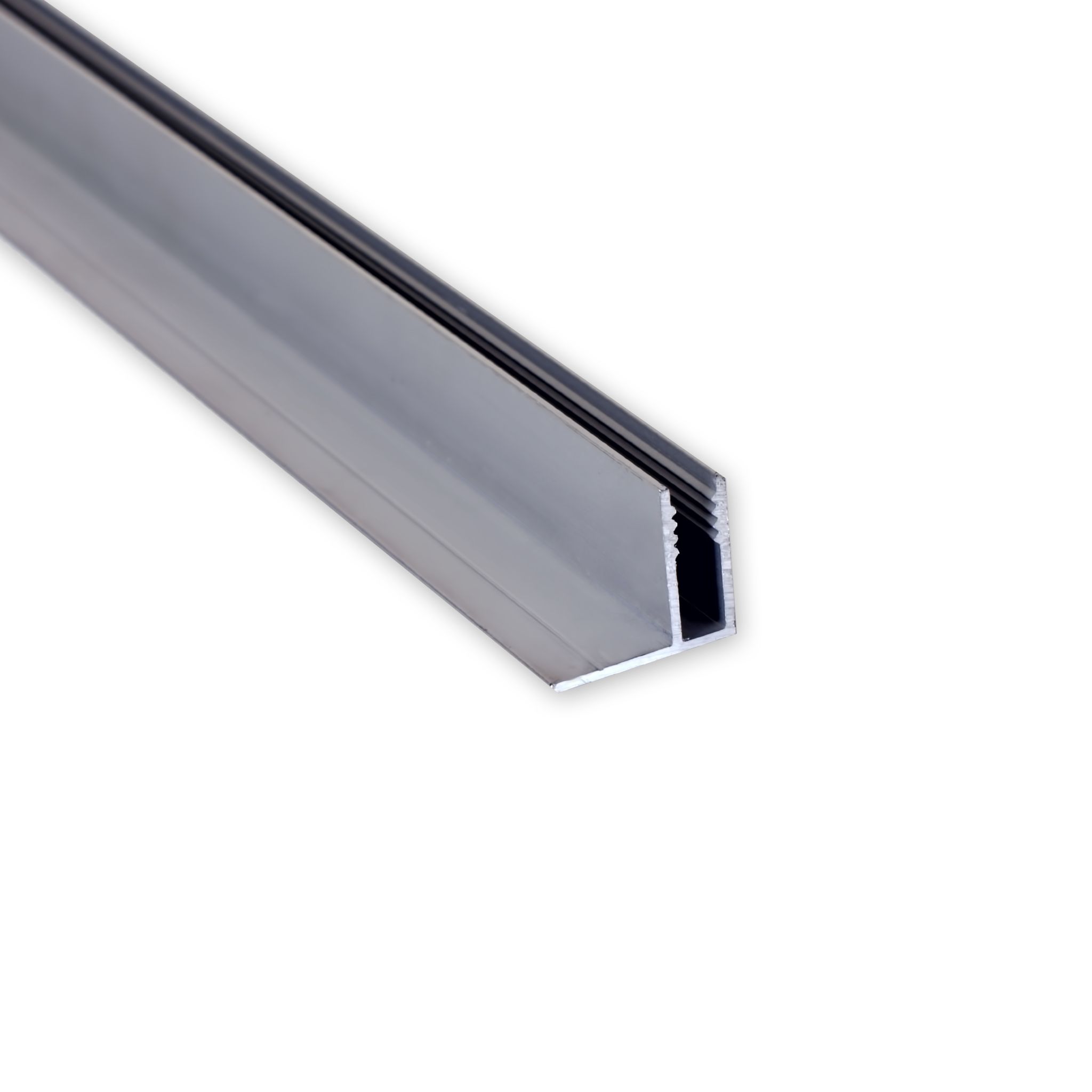 Aluminium Roof edging trim (W)160mm (L)4m Departments DIY at B&Q