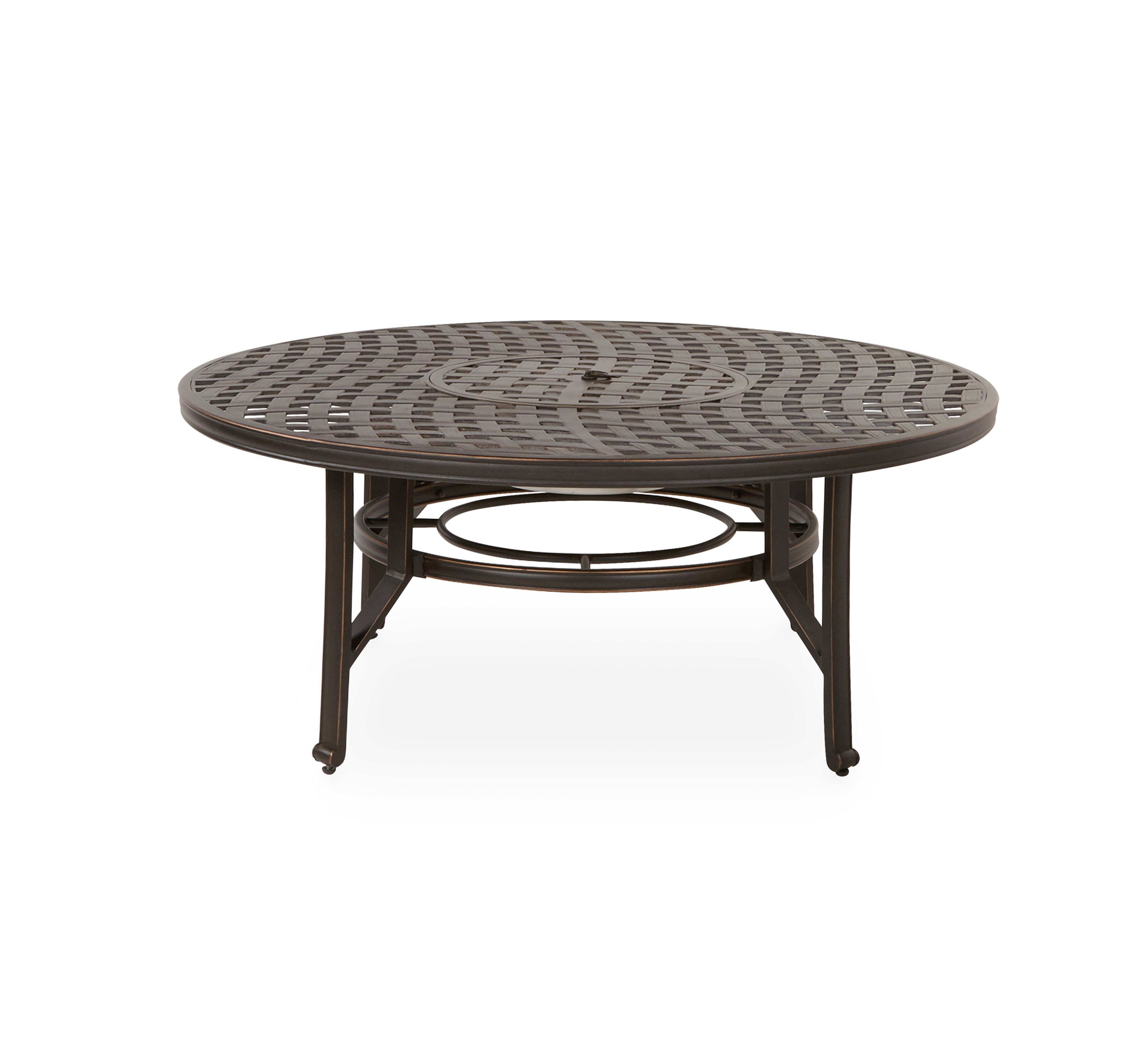 Ripley Metal 4 seater Fire Pit Dining table | Departments | DIY at B&Q