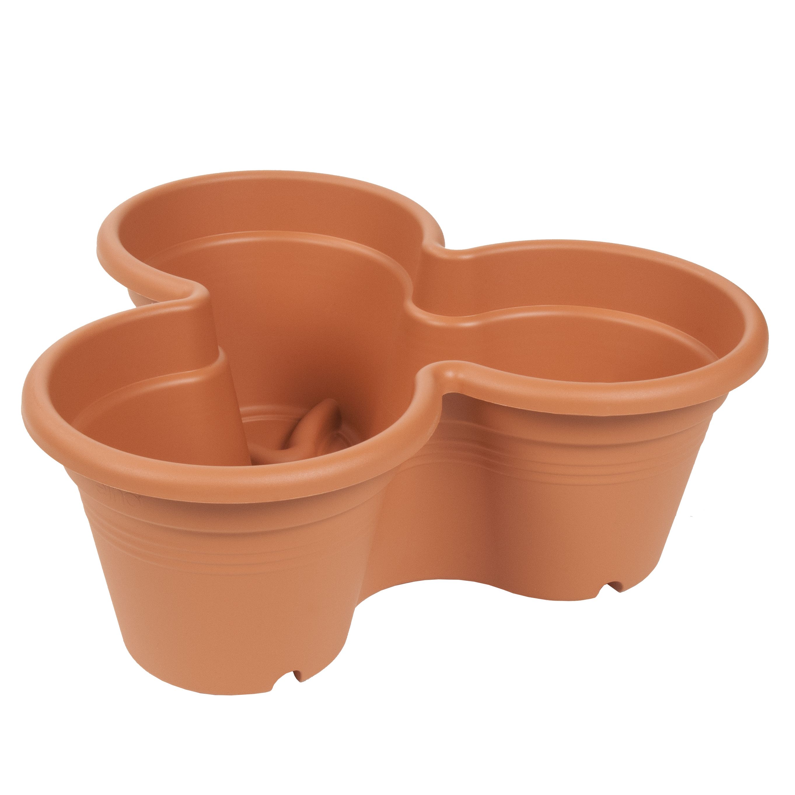Plastic Terracotta Planter (H)163mm (L)460mm Departments DIY at B&Q
