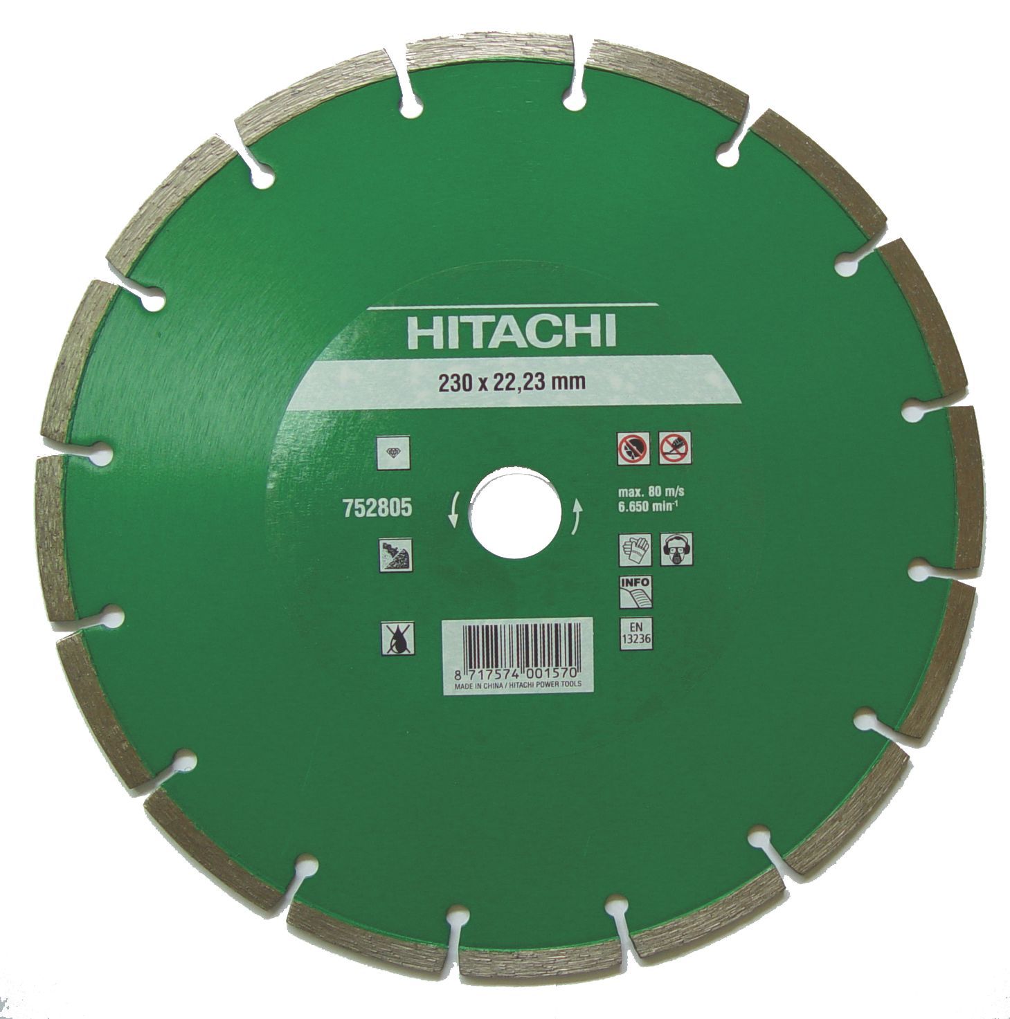 Hitachi (Dia)115mm Diamond cutting & grinding blade Departments DIY
