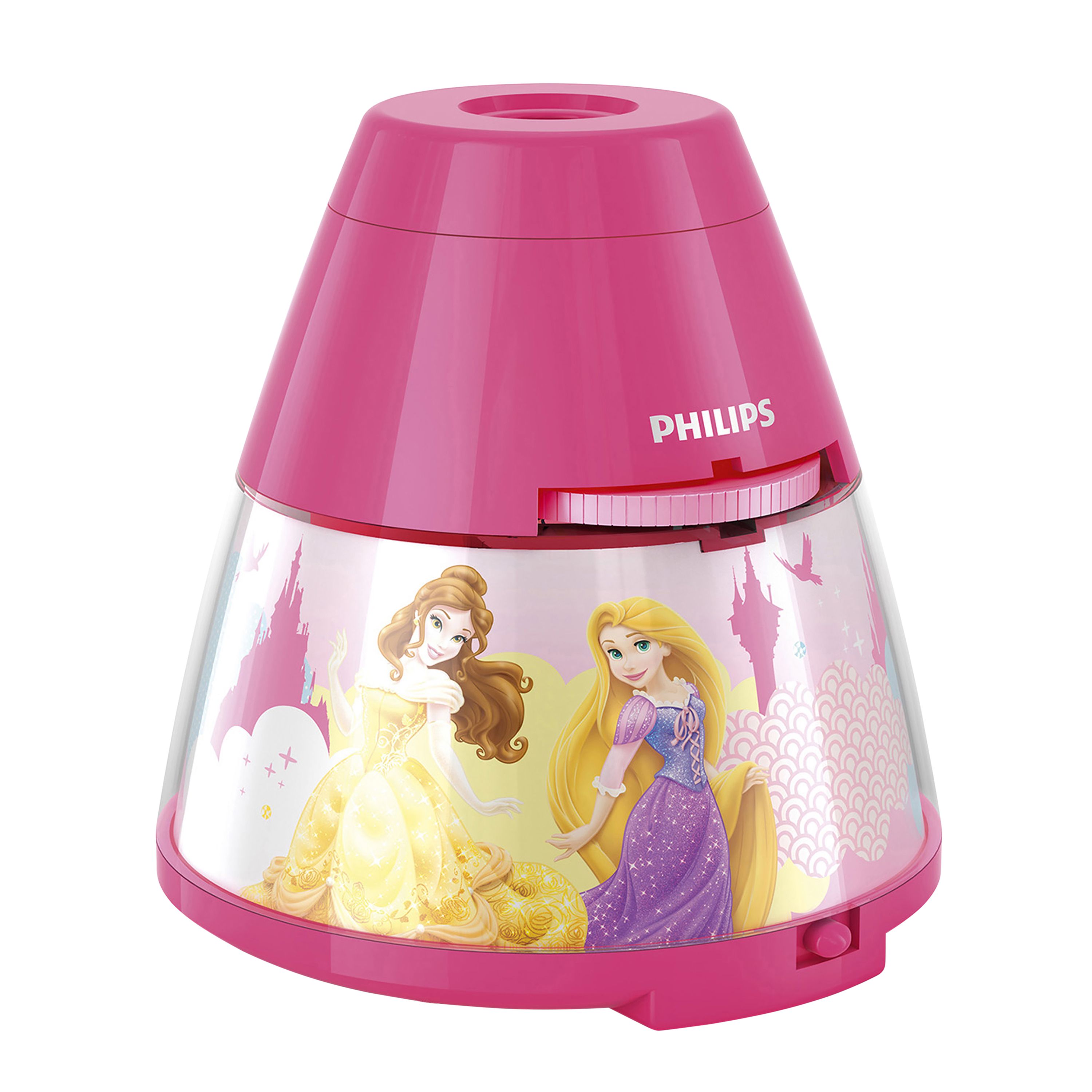 Disney Princess Princess Pink Battery Powered Led Projector Lamp