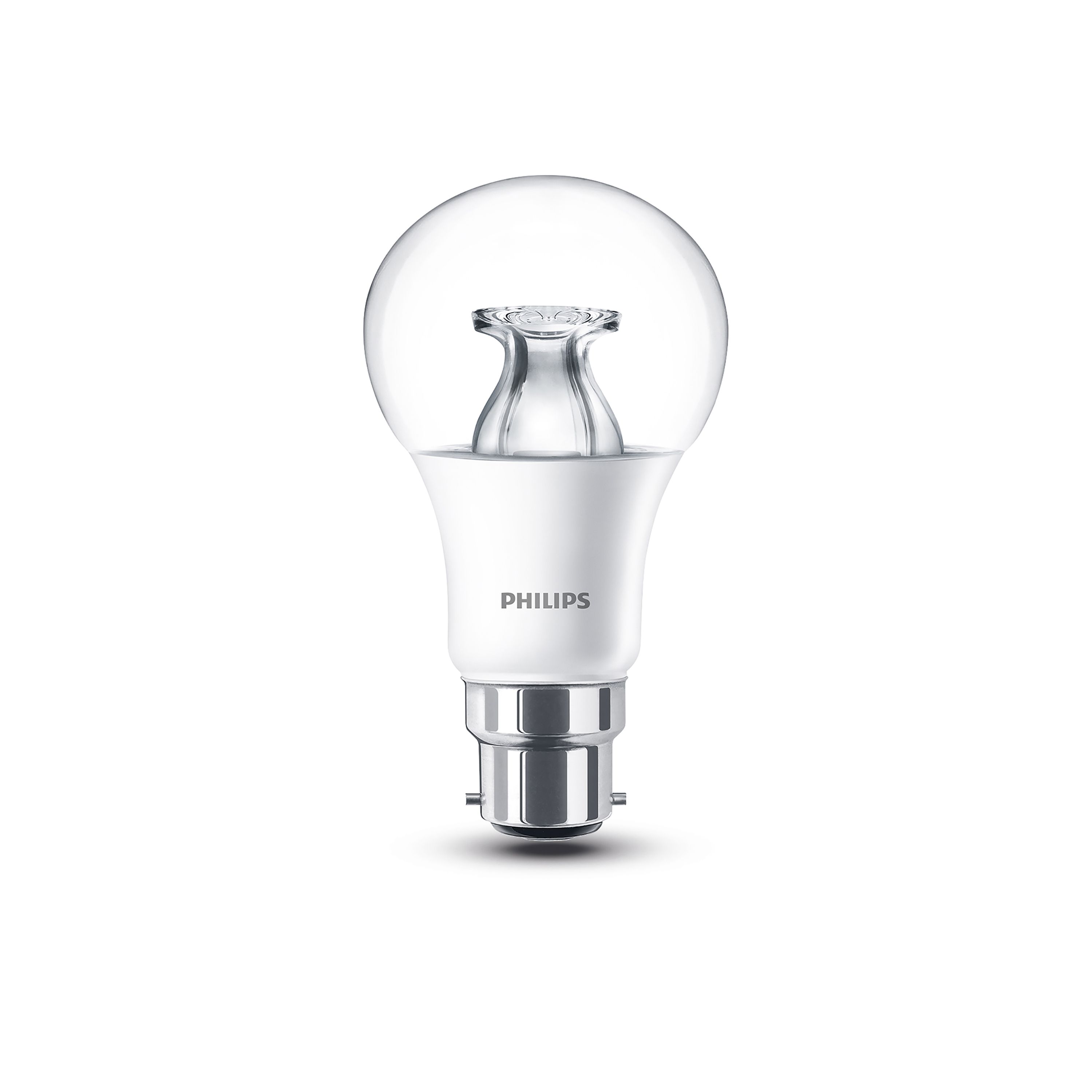 Philips B22 470lm LED Dimmable GLS Light Bulb | Departments | DIY At B&Q