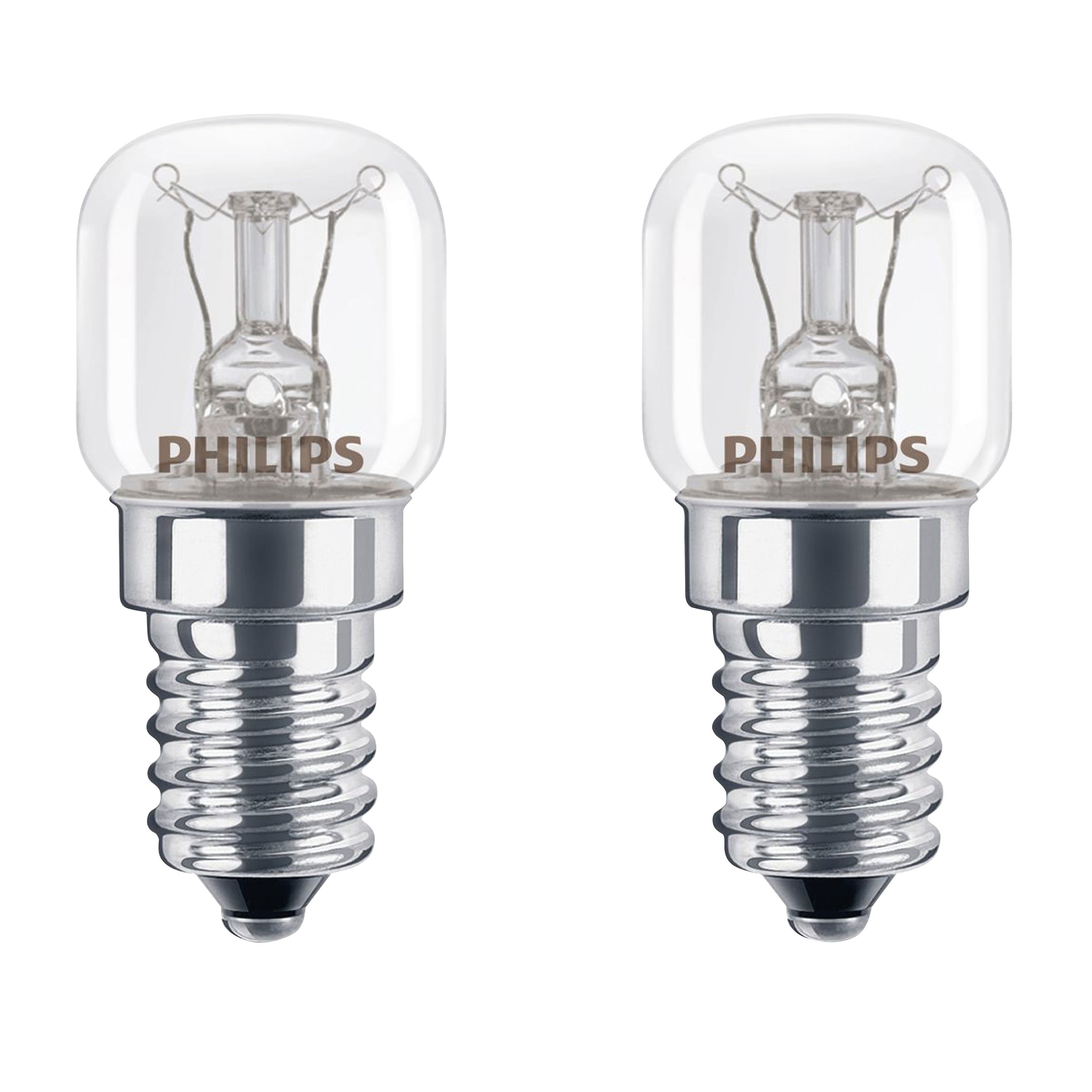 Philips E14 25W Warm white Incandescent Dimmable Oven Light bulb, Pack