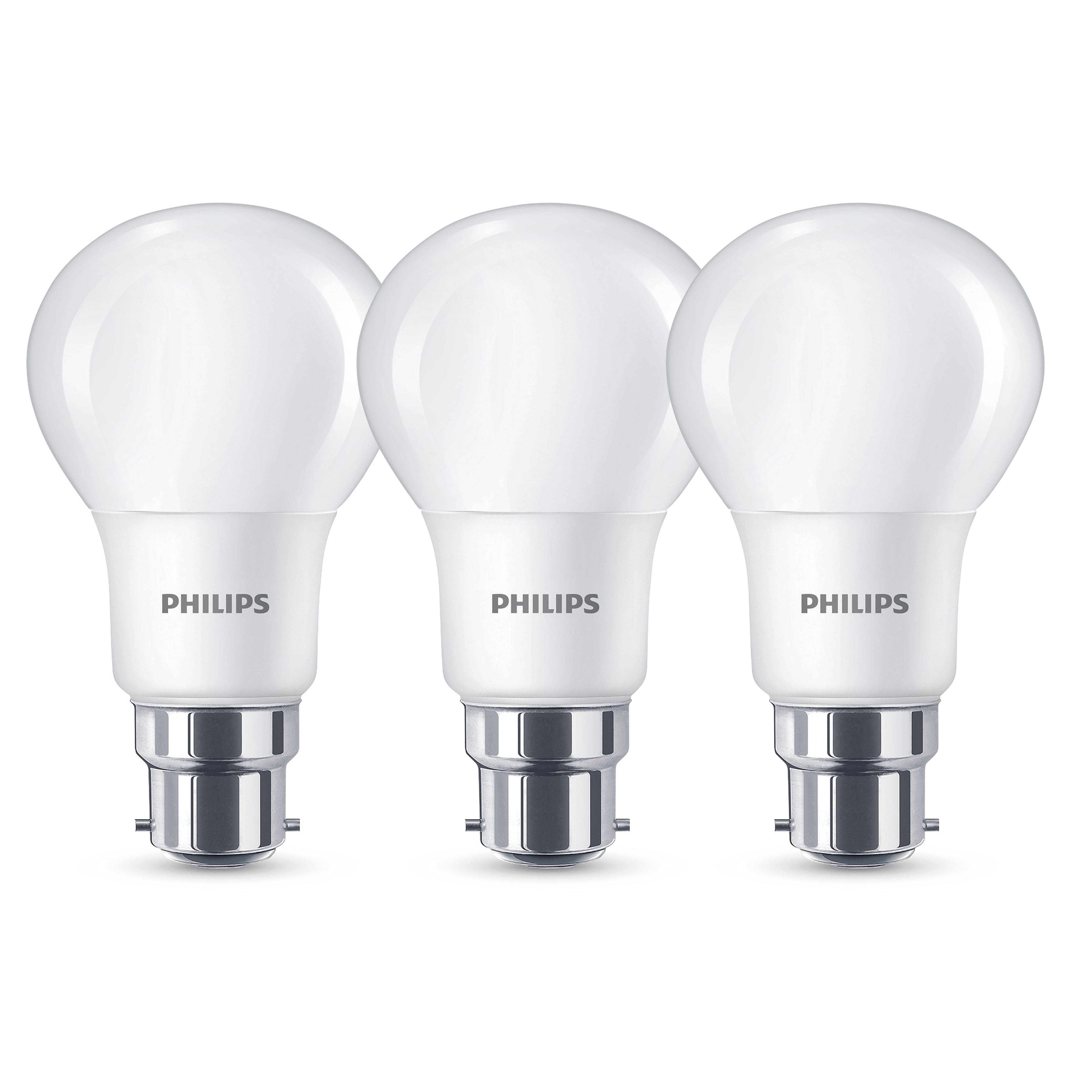 Philips B22 13W 1521lm Light bulb, Pack of 3 Departments DIY at B&Q