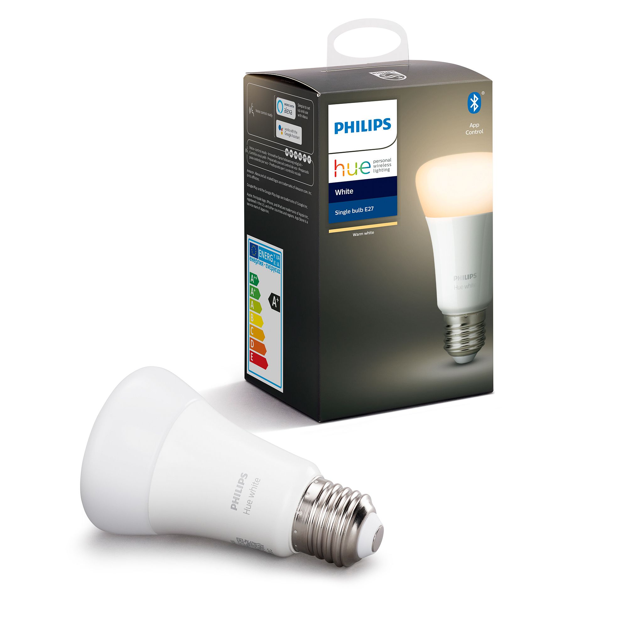 Philips Hue E27 Led Warm White Classic Dimmable Smart Light Bulb