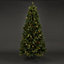 8ft Full Smart Natural looking Pre-lit Artificial Christmas tree