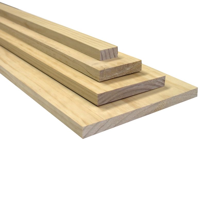 Smooth planed timber (T)19mm (W)89mm (L)2400mm ...