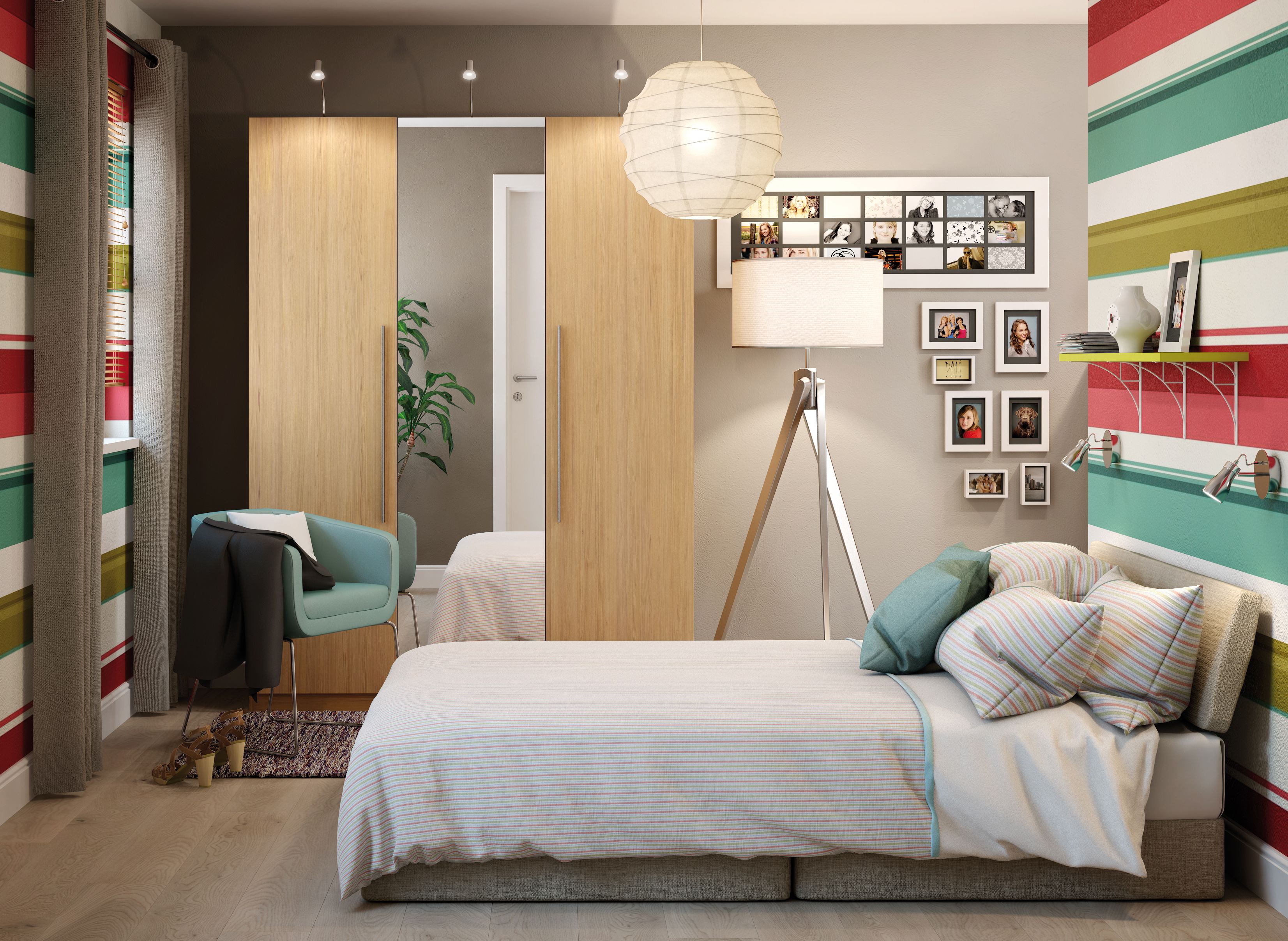 bedroom decorating ideas b&q