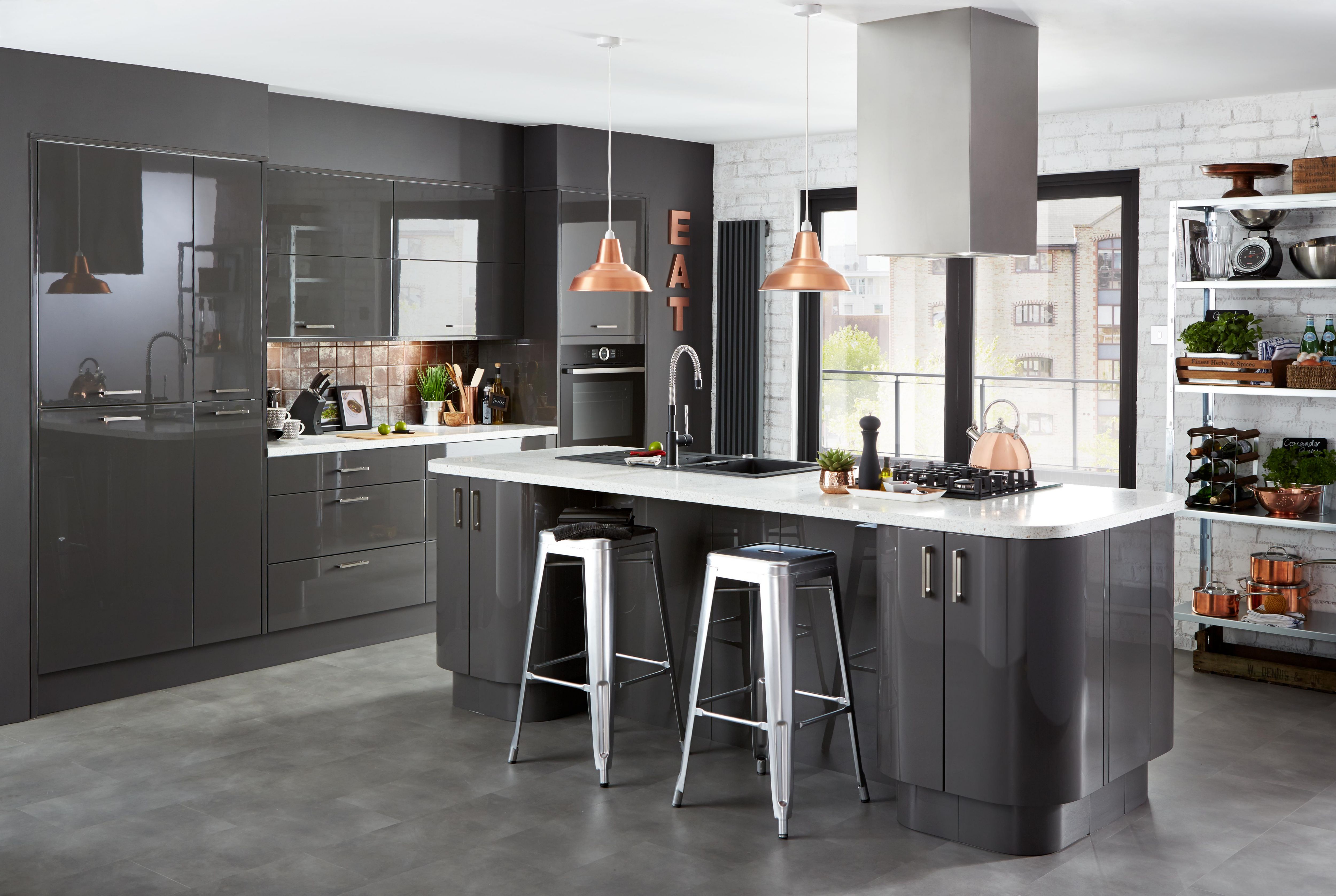 Contemporary Kitchen Design Ideas | Ideas & Advice | DIY At B&Q