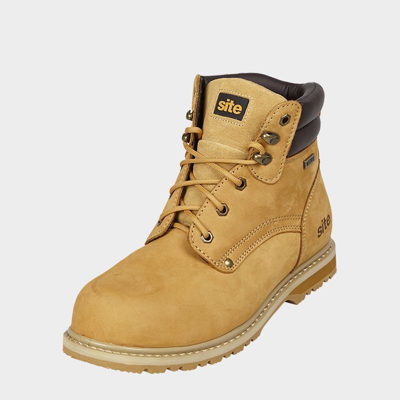 b and q work boots