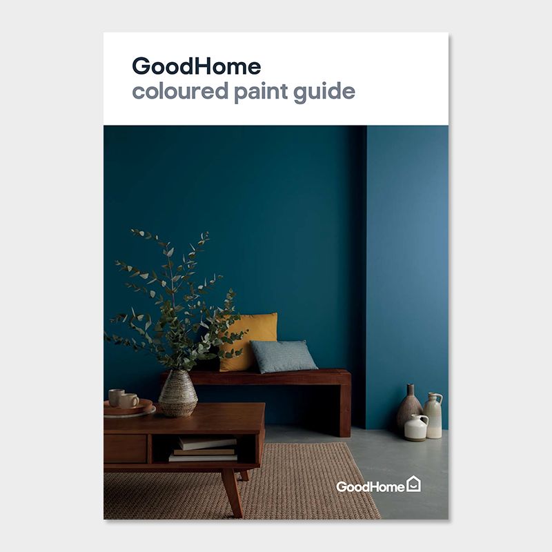 View GoodHome Coloured Paint Guide Brochure