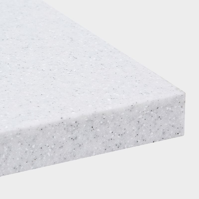 b and q worktops white