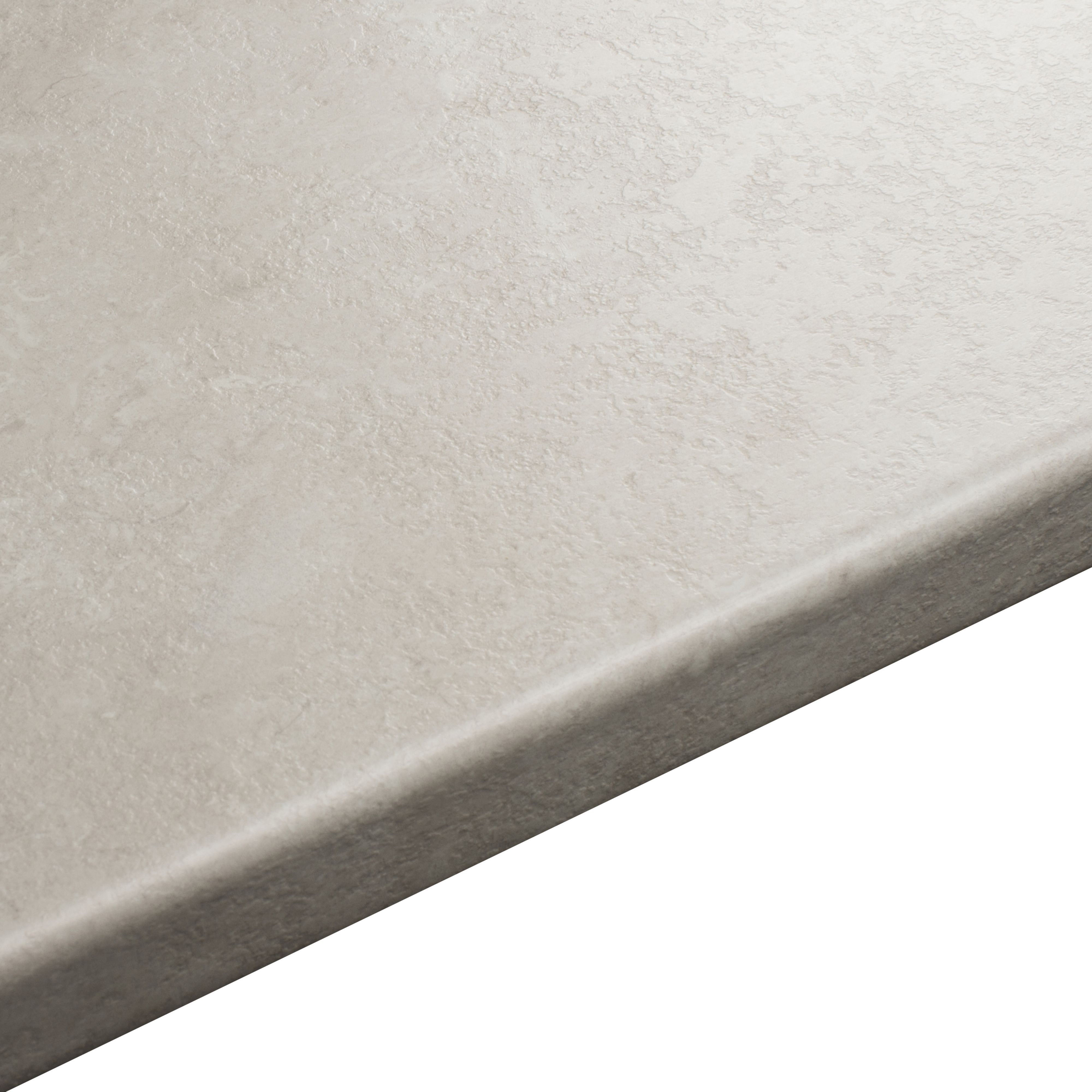 b and q worktops white