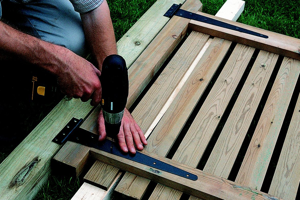 How to install a gate