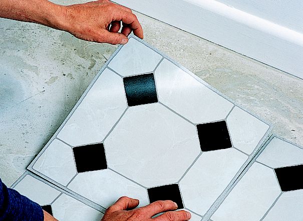 How To Lay Vinyl Floor Tiles Ideas Advice Diy At B Q