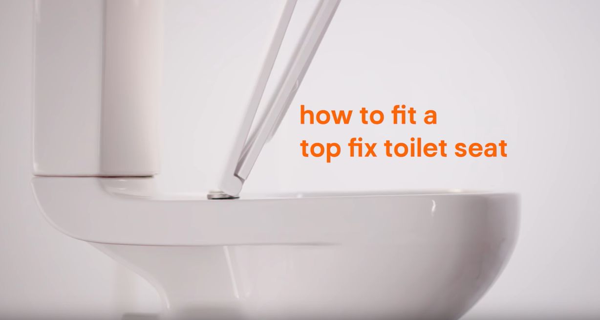 how to fix a toilet seat