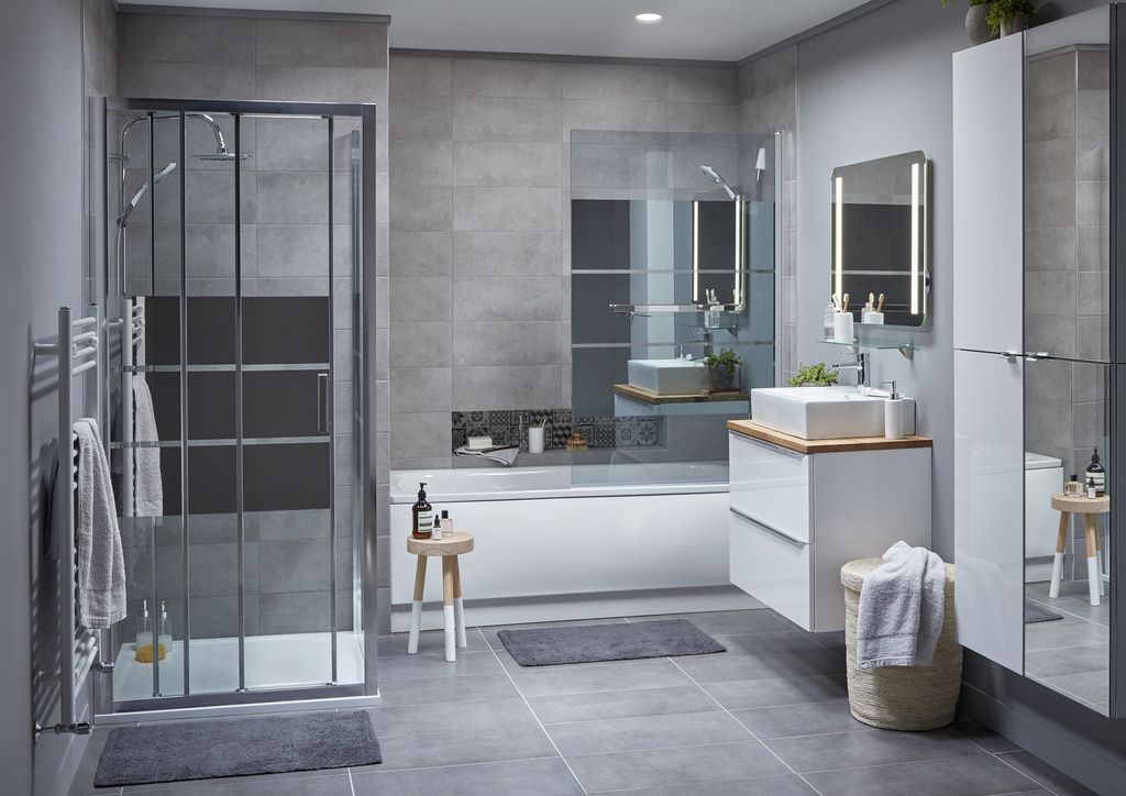 Contemporary bathroom ideas | Ideas & Advice | DIY at B&Q