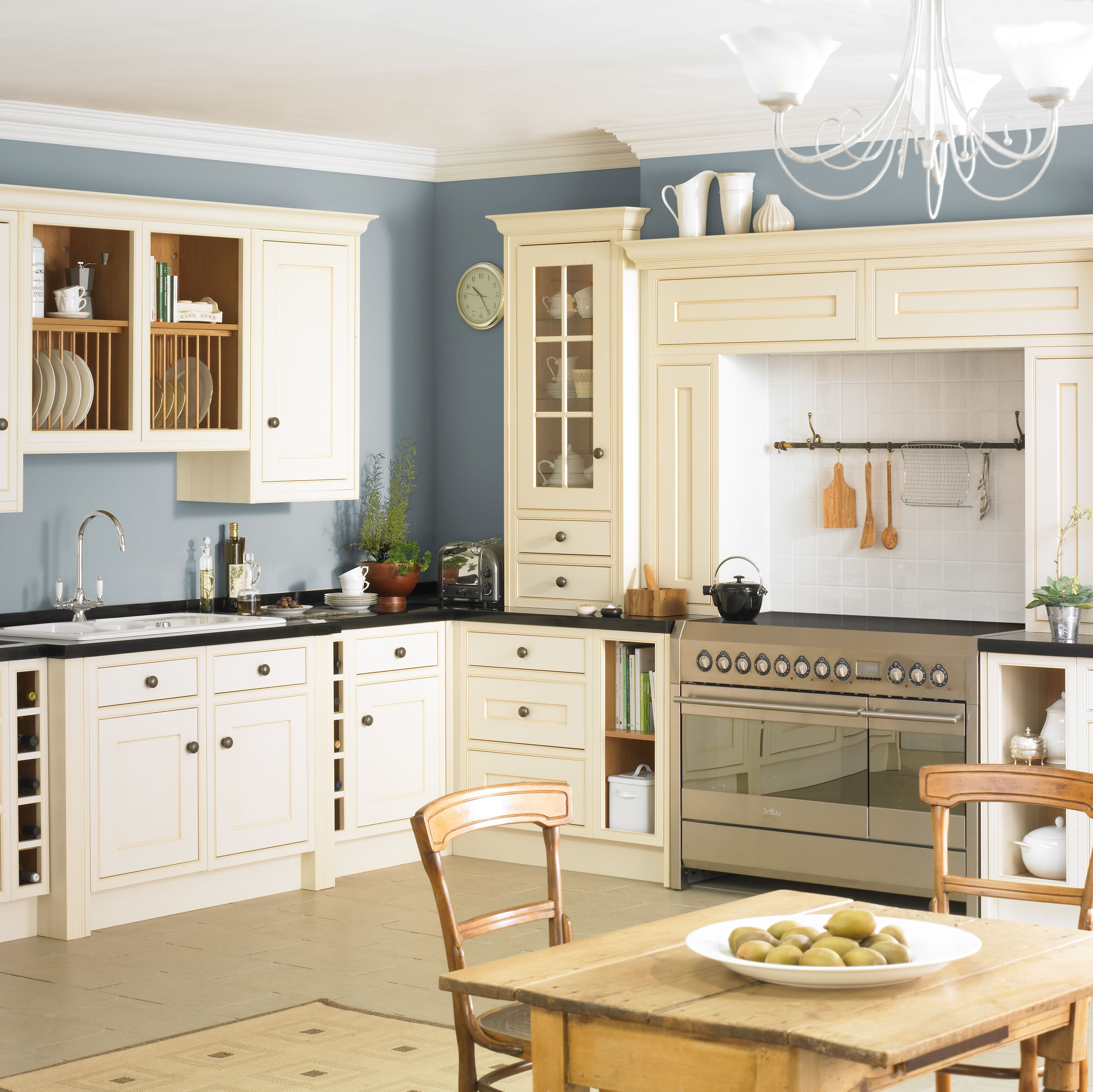 country style kitchen b&qimage