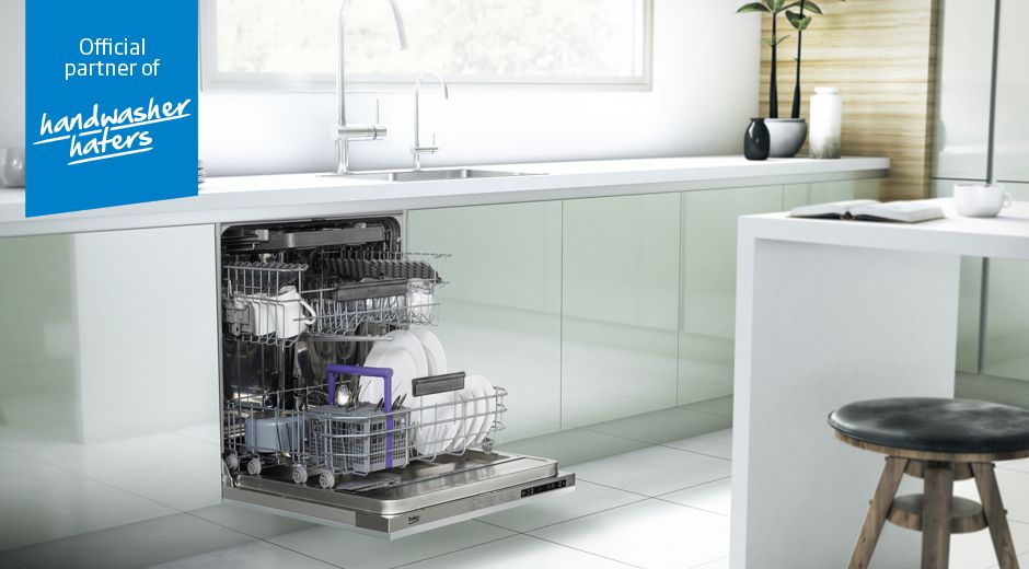 b&q integrated dishwashers