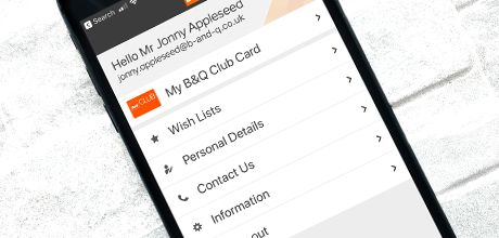 Join B&Q Club without a card