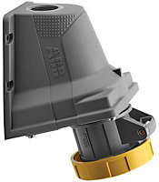 ABB 16A Yellow Site surface socket