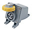 ABB 16A Yellow Site surface socket