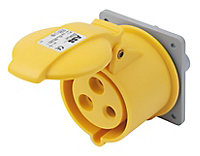 ABB 32A Yellow Site panel socket