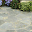 Abbey Brown Paving kit 4.52m², Pack of 25