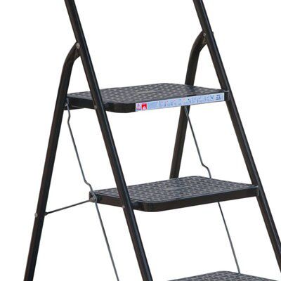 Abru 4 tread Steel Step stool (H)1.67m