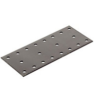 Abru Steel Perforated plate (L)140mm (W)60mm (T)2mm