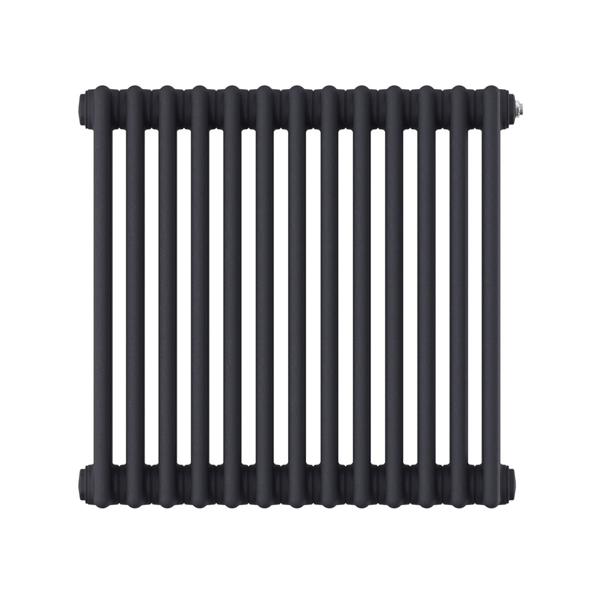 Acova Classic Blue night 3 Column Radiator, (W)628mm x (H)600mm
