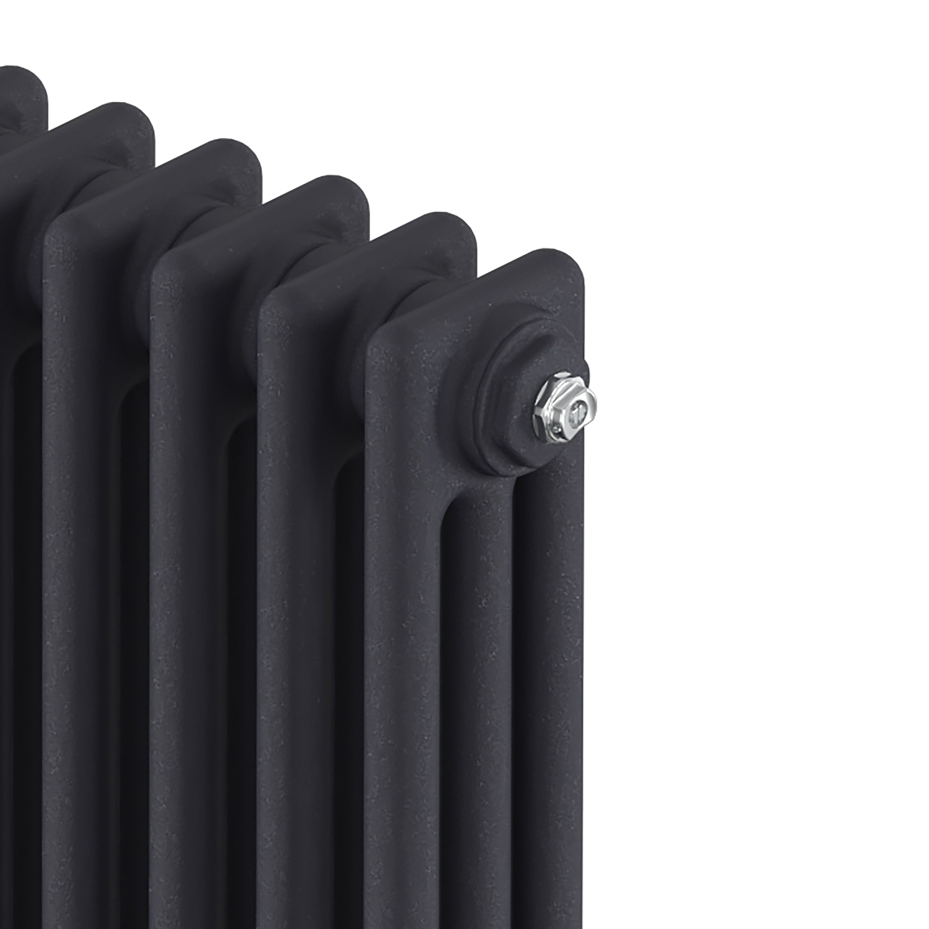 Acova Classic Blue night 3 Column Radiator, (W)812mm x (H)600mm