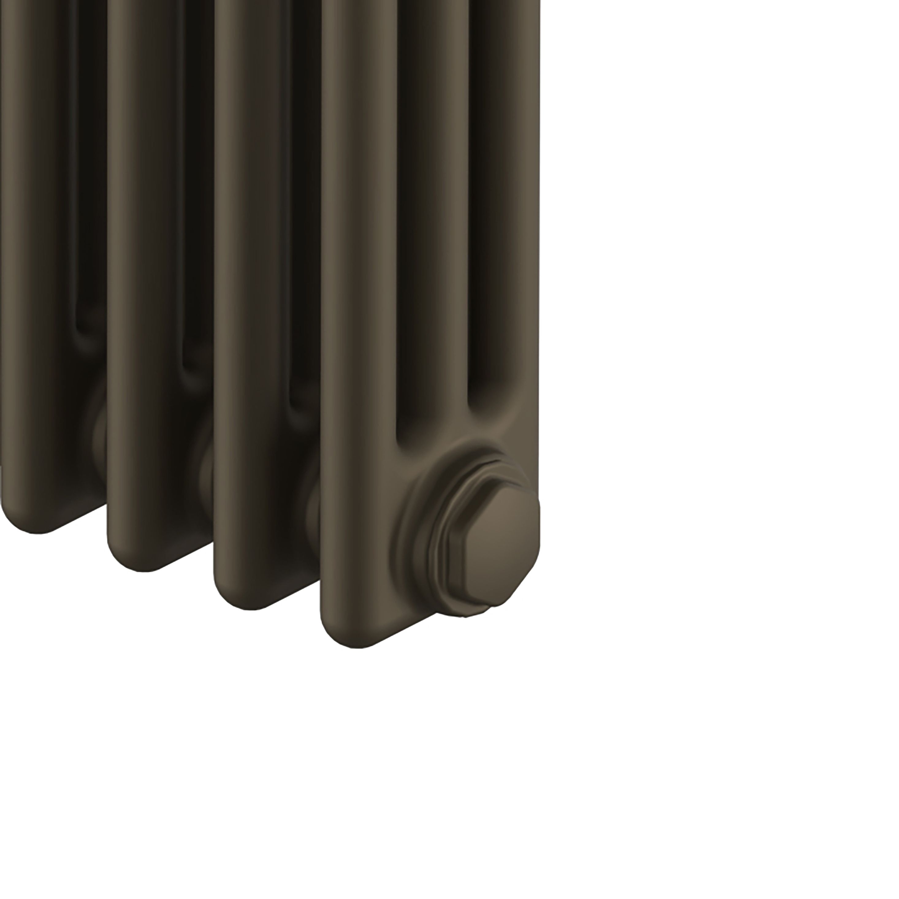 Acova Classic Bronze effect 3 Column Radiator, (W)1042mm x (H)600mm