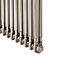 Acova Raw metal 2 Column Radiator, (W)1042mm x (H)600mm