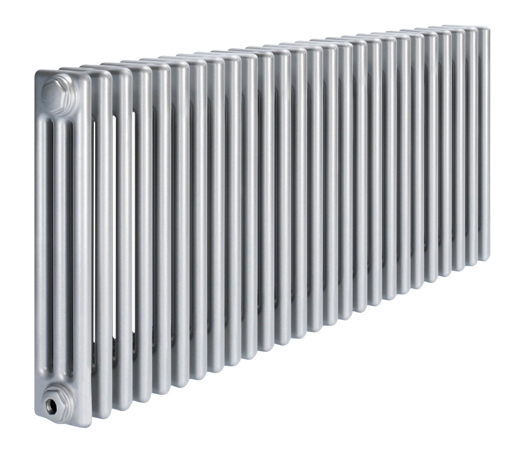 Acova Silver 3 Column Radiator, (W)1226mm x (H)600mm Price Comparisons | Compare The Build