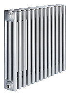 Acova Silver 3 Column Radiator, (W)628mm x (H)600mm