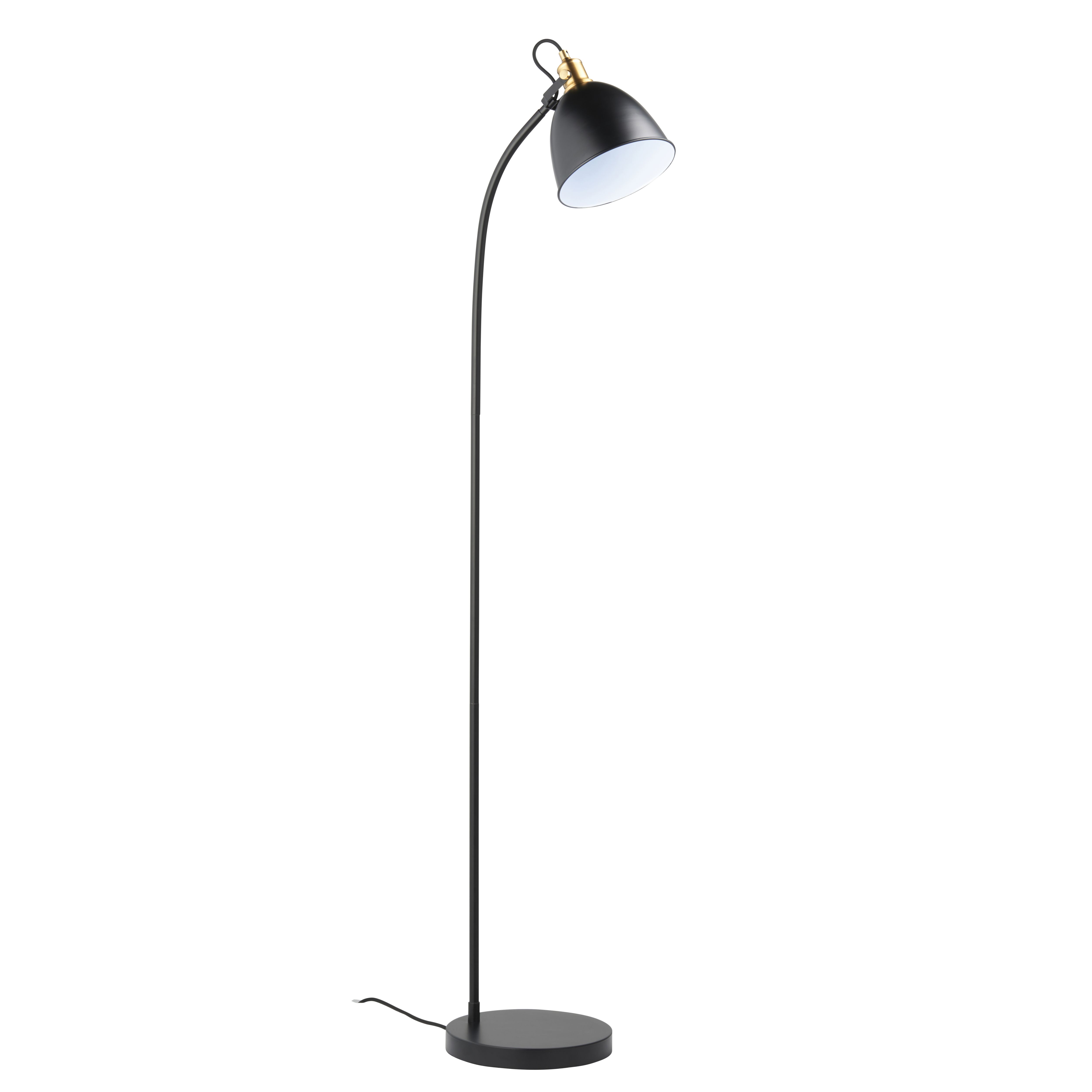 Acrobat Matt Black Floor lamp
