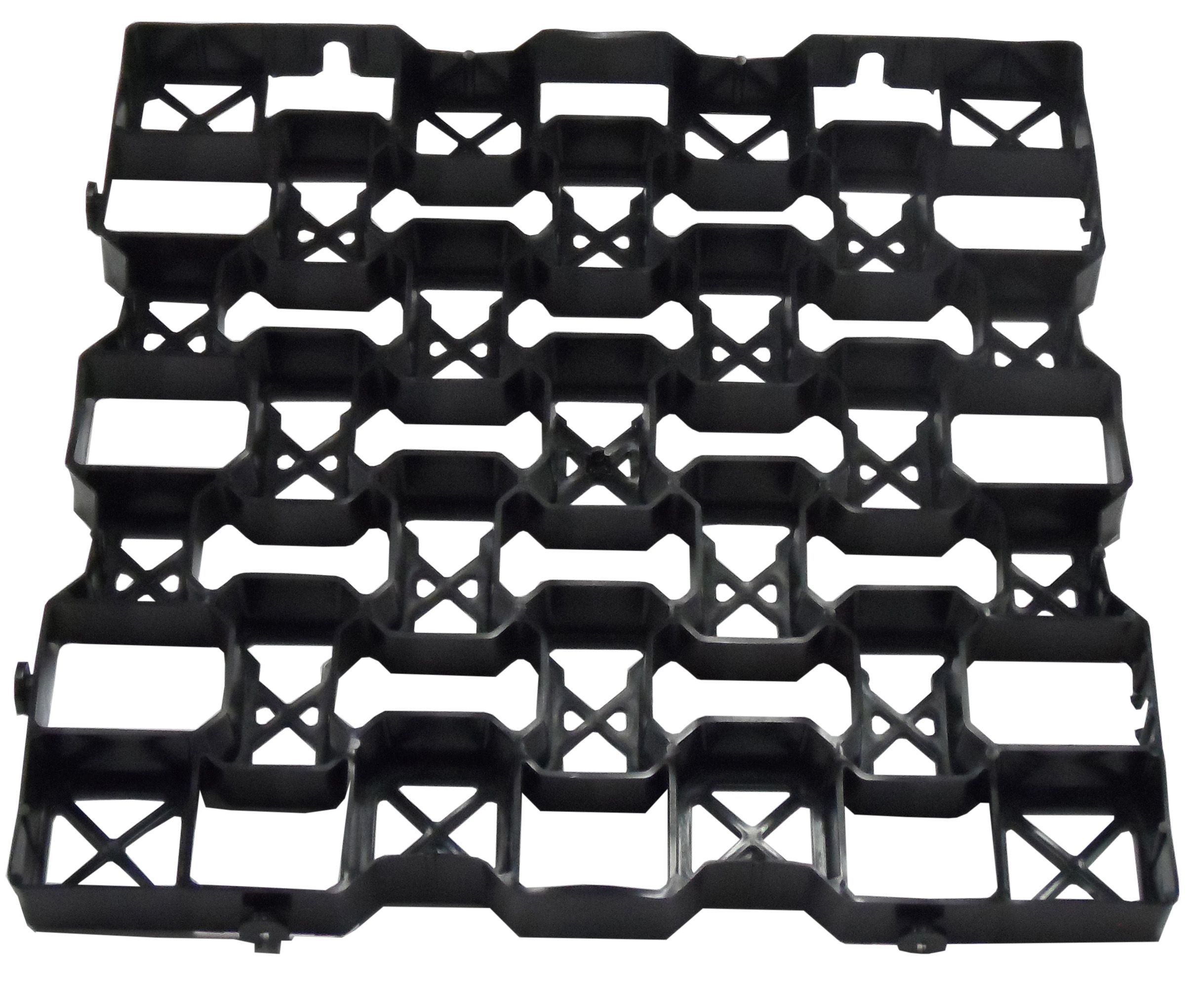 Active Products Plastic Grid Shed base (L) 100cm x (W) 100cm , Pack of 4