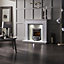 Adam Morella Grey & white Fireplace surround set