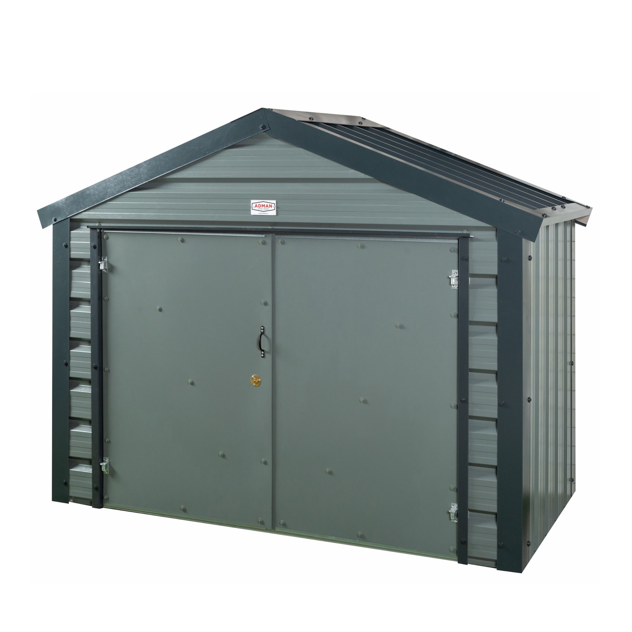 Adman Steel Sheds Ministore Olive Garden storage