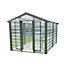Adman Steel Sheds Multigrow 8x12 Greenhouse with Adjustable vent