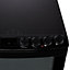 AEG CIB6742ACB_BK 60cm Double Electric Cooker with Induction Hob - Black