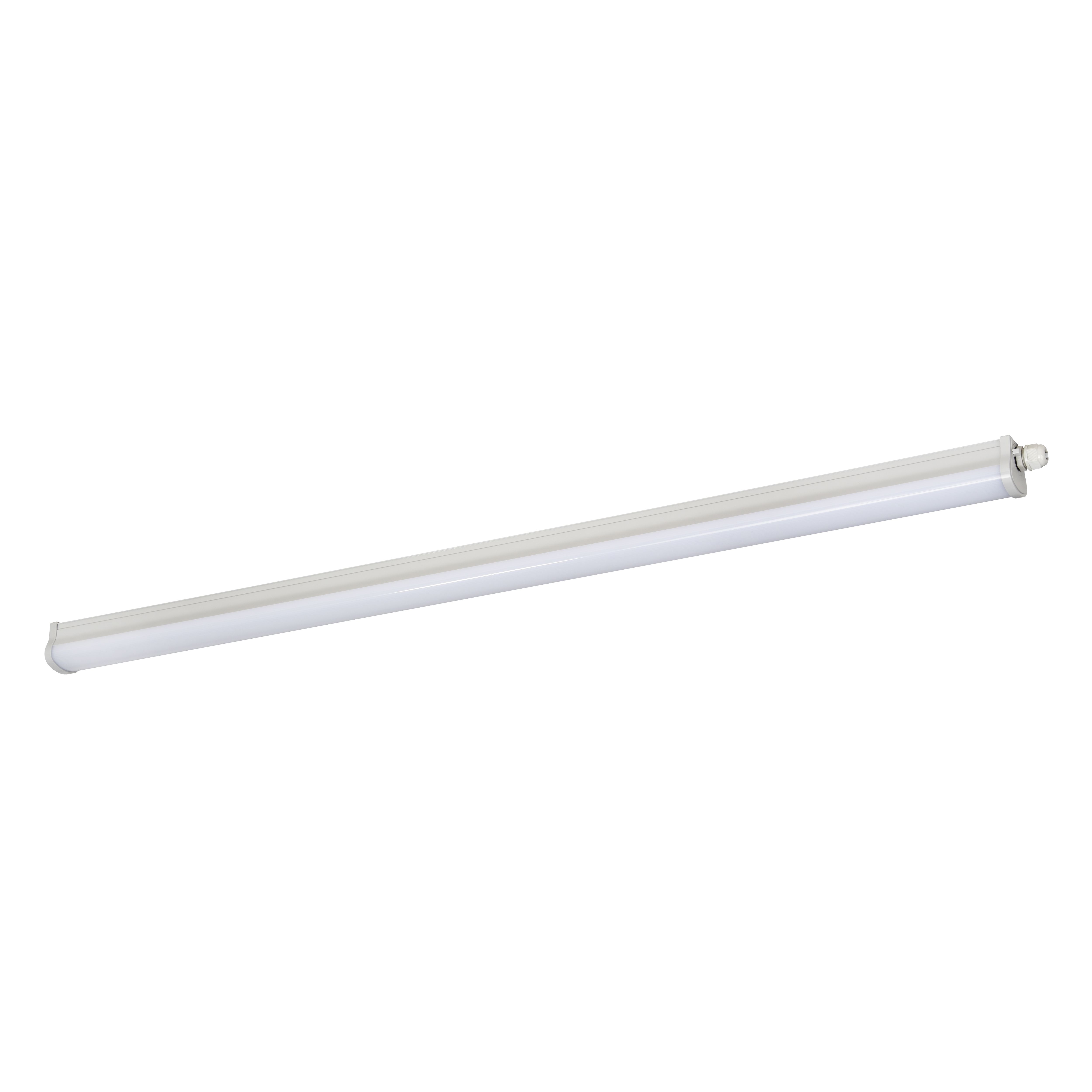 Afonso Neutral white Integrated LED Batten 39W 4400lm (L)1.13m