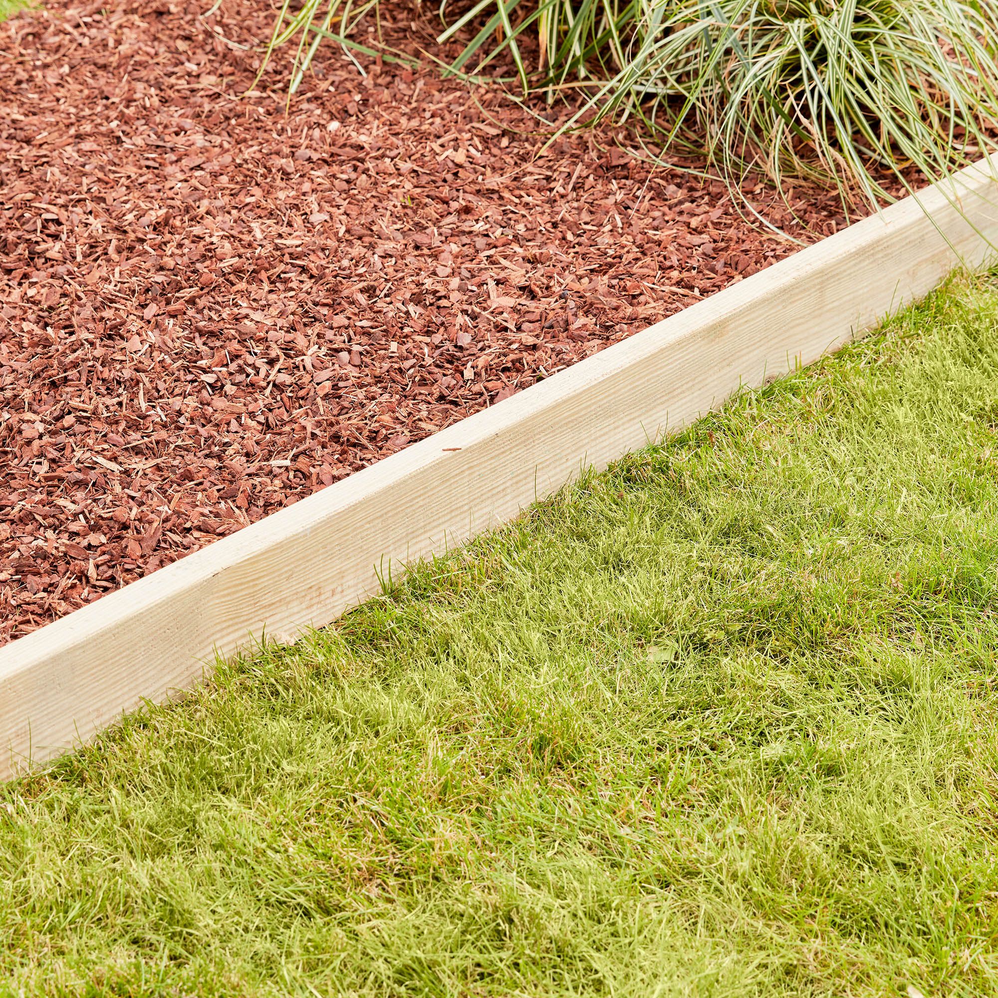 Agave Pine Lawn edging (H)20cm (L)0.75m